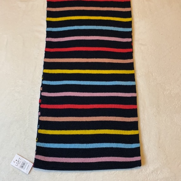 Loft Outlet Striped Infinity Scarf - Picture 9 of 9